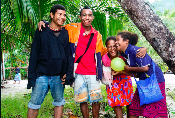 Group of YWAM Students in Papua New Guinea
