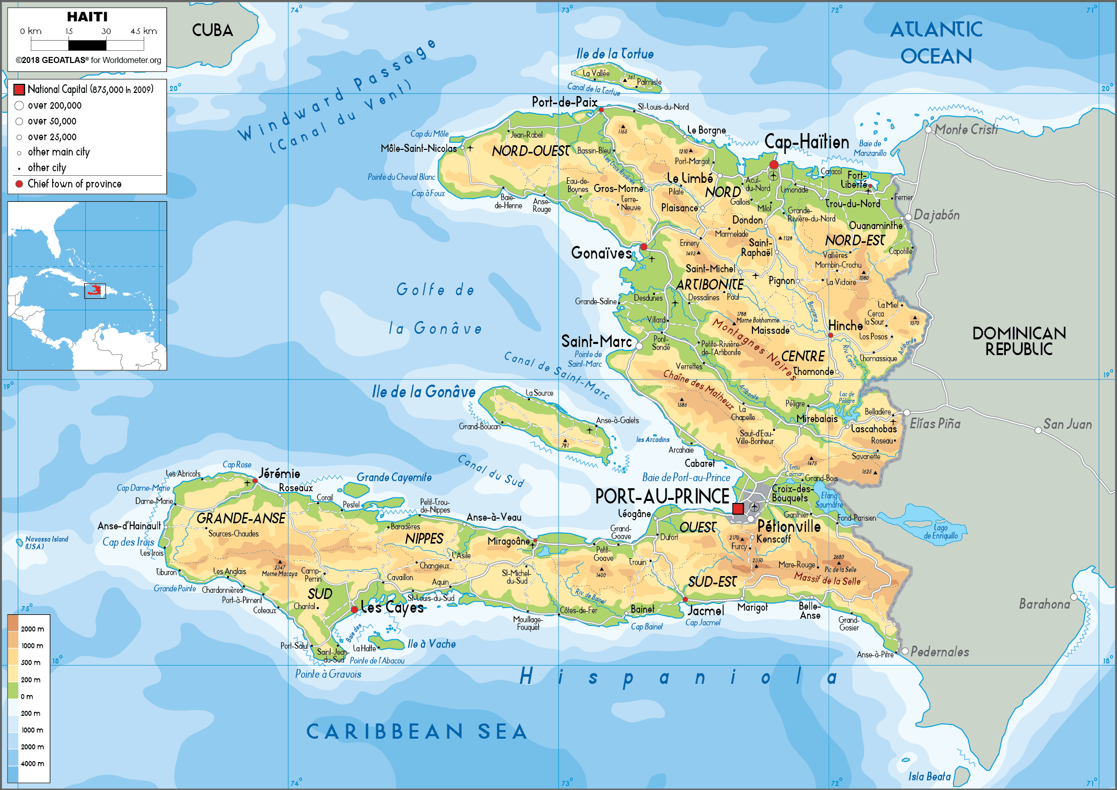 Portugal Map (Political) - Worldometer